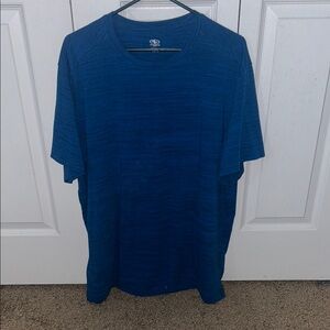 blue athletic works, x-large t-shirt.